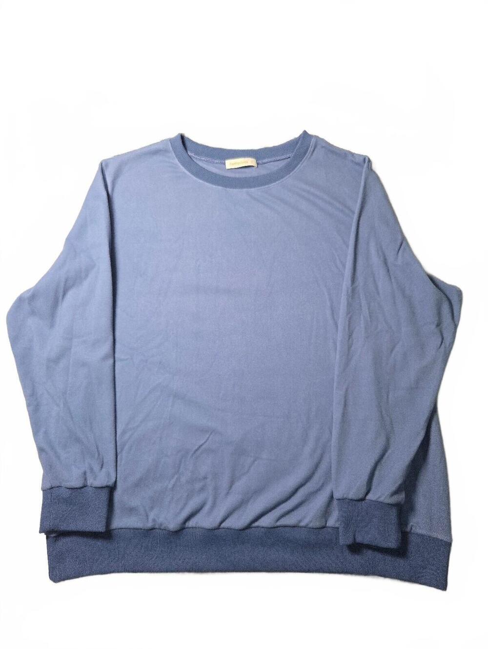 Fantaslook 2XL Blue Crew Neck Sweatshirt